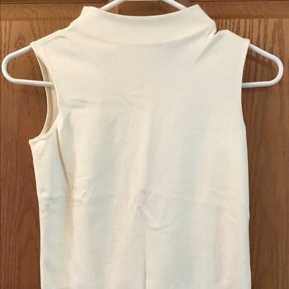 Talbot's Ivory Tank Top - Picture 1 of 8
